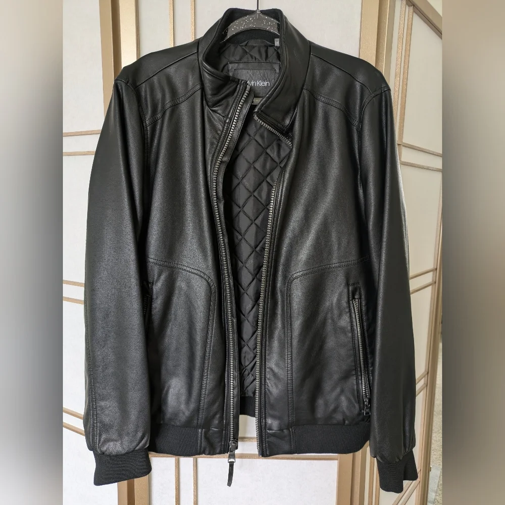 Calvin Klein Bomber Jacket - Picture 1 of 4